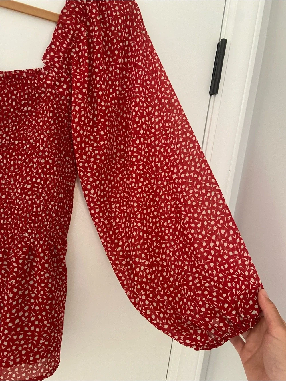 Madewell flattering red